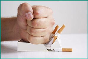 La cessazione del fumo contribuisce al ripristino della potenza negli uomini